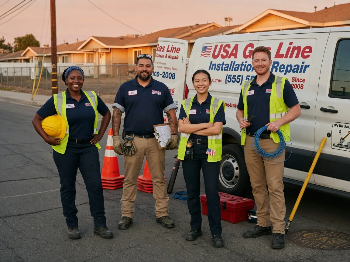 Gas Line Installation company in Edgewood, TX